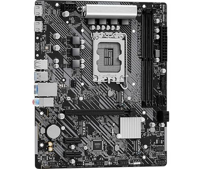 Asrock B760M-H2/M.2, Intel B760, 1700, Micro ATX, 2 DDR5, 2 HDMI, 2.5G LAN, PCIe4, 2X M.2