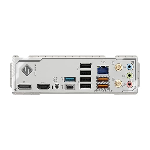 ASRock AMD B850M Steel Legend WiFi 7 Socket AM5 B850 Ryzen 9000, 8000 and 7000 Series DDR5 8000+ (OC) MHz 256GB Micro ATX Motherboard M.2 SATA3 6.0 Gb/s PCIe 5.0 BIOS Flashback