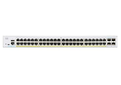 CISCO DESIGNED Business CBS250-48PP-4G Smart Switch | 48 Port GE | Partial PoE | 4x1G SFP | Limited Lifetime Protection (CBS250-48PP-4G) Switch 48-port GE / PoE+ / 195W / 4 x GE uplinks