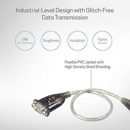 ATEN UC232A5PK SERIAL ADAPTER - EXTERNAL - USB - USB; RS-232
