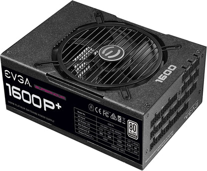 EVGA Supernova 1600 P+, 80+ Platinum 1600W, Fully Modular, 10 Year Warranty, Includes Free Power On Self Tester, Power Supply 220-PP-1600-X1