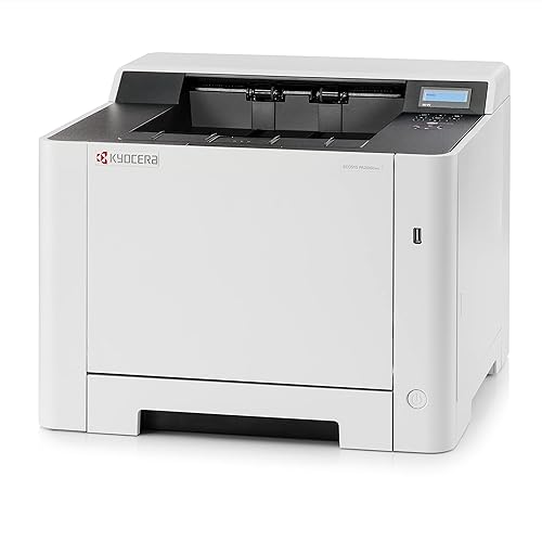 KYOCERA ECOSYS PA2100cwx Color Laser Printer up to 22 ppm, Standard 1200dpi, Wireless & Wi-Fi Direct Capability, 512 MB Memory, USB, 2 Line LCD Screen, High-Speed Gigabit Ethernet Interface