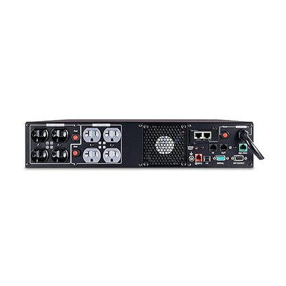 CyberPower PR2000RT2UN Smart App Sinewave UPS System, 2000VA/2000W, 8 Outlets, 2U Rack/Tower, RMCARD205 Pre-Installed 2000VA NET