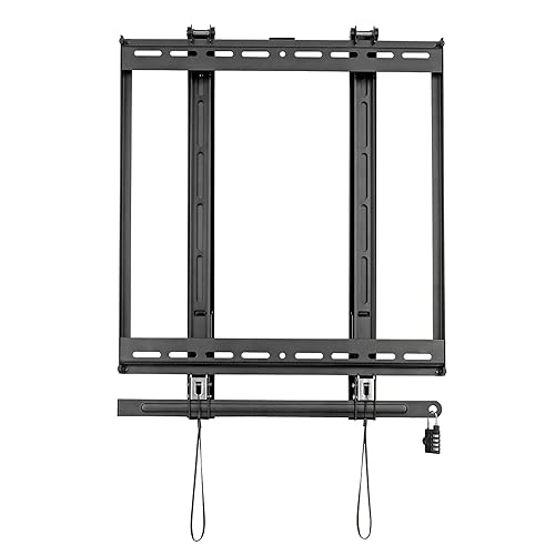 Tripp Lite Vertical TV Wall Mount Brackets (VESA Wall Mount), Portrait TV Mount, Heavy Duty, Anti-Theft, Fixed, 45” to 70” (DWFPSC4570M)