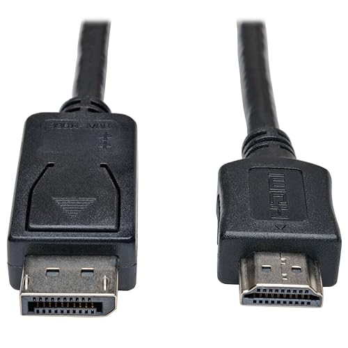 Tripp Lite DisplayPort to HDMI Cable Adapter, DP to HDMI (M/M), 1080p, 25 ft. (P582-025) 25 ft. DisplayPort Adapter