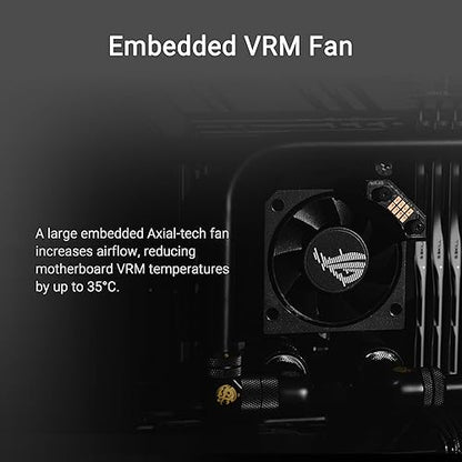ASUS ROG RYUJIN III WB CPU Water Block - Intel® LGA 1700, 1200, 115X - AMD Socket AM4, AM5 – Asetek Copper Cold Plate – Black – 178 Micro-Cooling Fins – 3.5 Inch Full Color LCD Display