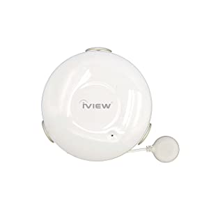 iView S300 WiFi Water Sensor DIY Flood and Water Leak Detector Detachable Sensor, Sound &amp; APP Alert Long Lasting Battery
