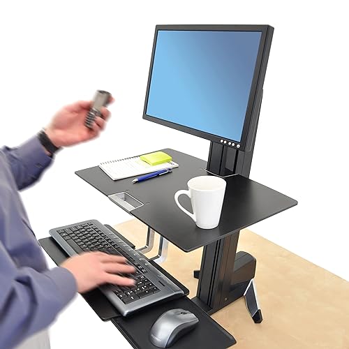 Ergotron – Worksurface for WorkFit-S – Add-on for WorkFit-S Standing Desk Converter