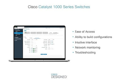 Cisco Catalyst C1000-8P Ethernet Switch - 8 Ports - Manageable - 2 Layer Supported - Modular - Twisted Pair, Optical Fiber