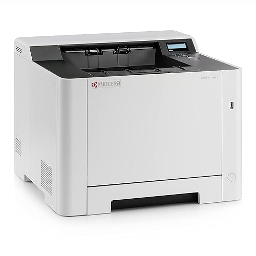 KYOCERA ECOSYS PA2100cwx Color Laser Printer up to 22 ppm, Standard 1200dpi, Wireless & Wi-Fi Direct Capability, 512 MB Memory, USB, 2 Line LCD Screen, High-Speed Gigabit Ethernet Interface