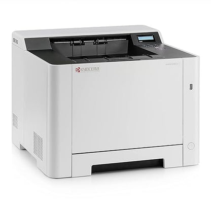 KYOCERA ECOSYS PA2100cwx Color Laser Printer up to 22 ppm, Standard 1200dpi, Wireless & Wi-Fi Direct Capability, 512 MB Memory, USB, 2 Line LCD Screen, High-Speed Gigabit Ethernet Interface