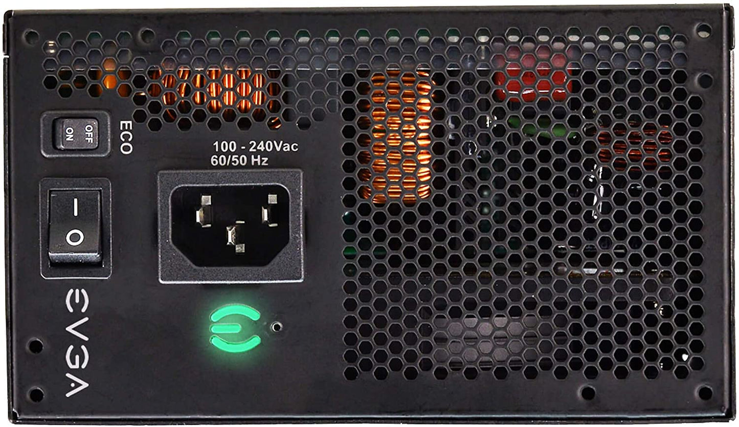 EVGA 220-G5-0750-X1 Super Nova 750 G5, 80 Plus Gold 750W, Fully Modular, ECO Mode with Fdb Fan, 10 Year Warranty, Compact 150mm Size, Power Supply 750W G5 Power Supply
