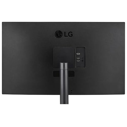 LG Ultrafine 4K HDR Monitor 32UR500K - 31.5" Ultrafine 4K HDR Monitor | HDR10 with DCI-P3 90% (Typ.) | Dynamic Action Sync/Black Stabilizer | Stereo Speaker with Waves MaxxAudio®