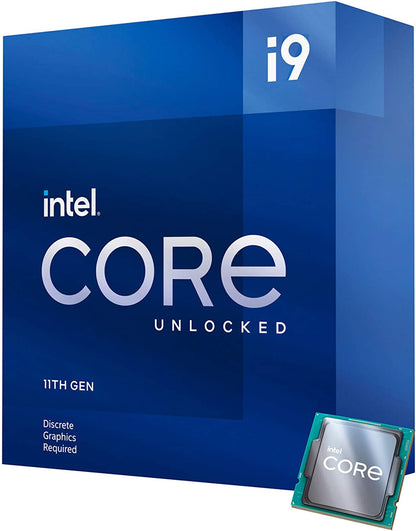 Intel® Core™ i9-11900KF Desktop Processor 8 Cores up to 5.3 GHz Unlocked LGA1200 (Intel® 500 Series &amp; Select 400 Series Chipset) 125W Processor Only