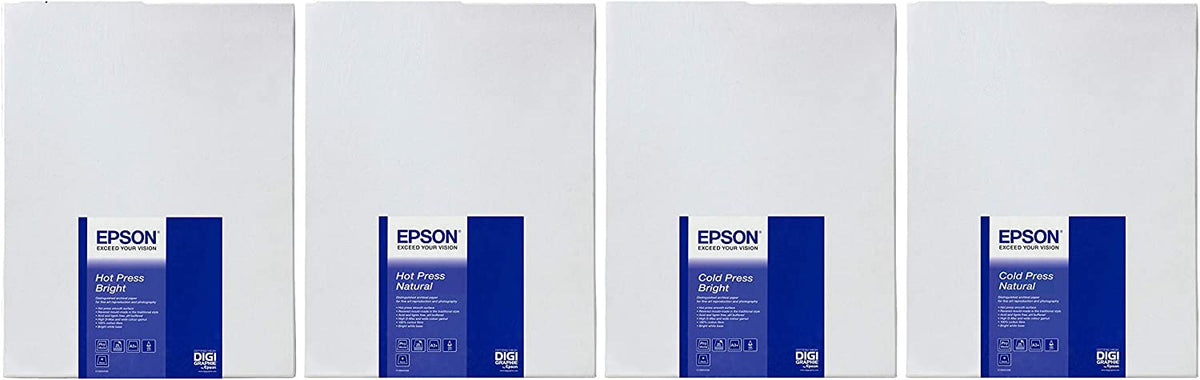 Epson Cold Press Bright Matte Inkjet Photo Paper 44" x 50' Roll S042315