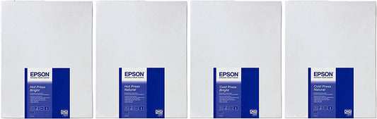Epson Cold Press Bright Matte Inkjet Photo Paper 44" x 50' Roll S042315
