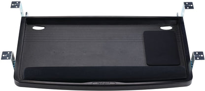 Kensington 60717 Over/Under Keyboard Drawer with SmartFit System, 14-1/2w x 23d, Black