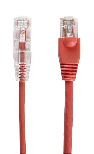 BlackBox Black Box Slim-Net Cat.6 UTP Patch Network Cable - 3 ft Category 6 Network Cable for Patch Panel, Wallplate, Network Device - First End: 1 x RJ-45 Network - Male - Second End: 1 x RJ-45 Network - Male - 10 Gbit/s - Patch Cable