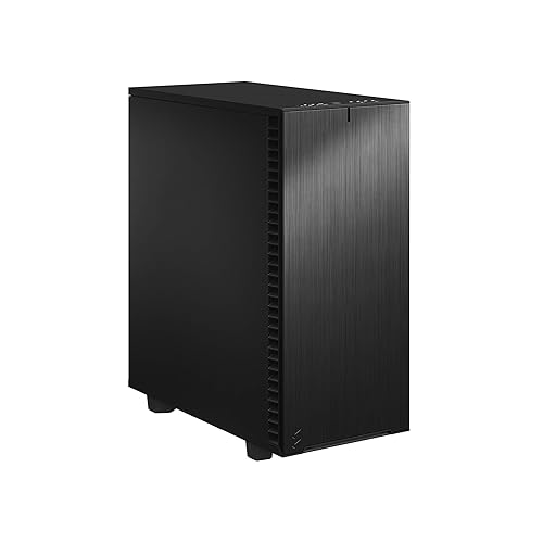 FRACTAL DESIGN Define 7 Compact Black Brushed Aluminum/Steel ATX Compact Silent Mid Tower Computer Case