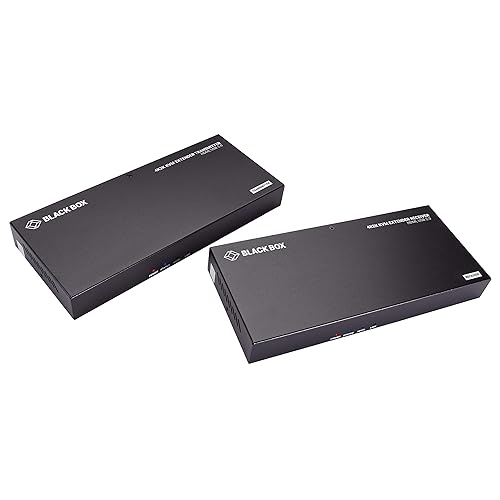 Black Box KVM-Extender 4K@60Hz, HDMI, USB 2.0, CAT5e/6/6A - KVM / audio / serial / USB extender - CATx