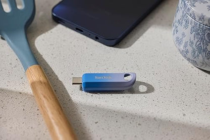 256GB SanDisk Creator USB-C Flash Drive for Content Creators - Up to 400MB/s, 3 Months of Adobe Lightroom Included - SDCZ75C-256G-G46 USB-C Flash Drive 256GB