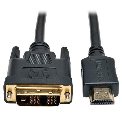 Tripp Lite HDMI to DVI Cable, Digital Monitor Adapter Cable (HDMI to DVI-D M/M) 12-ft.(P566-012) 12-feet