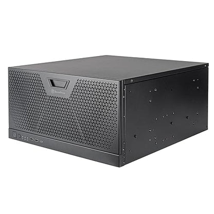 SilverStone Technology RM51 5U Rackmount Server Chassis with Dual 180mm Fans and Enhanced Liquid Cooling Capability, SST-RM51