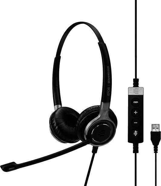 Sennheiser Century SC 660 USB ML Premium Dual-Sided Wired Headset (504553)