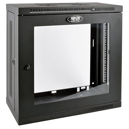 Tripp Lite 12U Wall Mount Rack Enclosure Server Cabinet with Acrylic Glass Door, 13" Patch-Depth (SRW12U13G)
