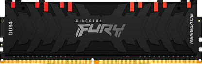 Kingston Fury Desktop PC Memory, DDR4, 3600MT/S, 2 x 16GB Kingston Fury Renegade RGB CL16 KF436C16RB1AK2/32 RGB LED 32GB (16GB×2?; 8Gbit???) 3600 MT/s 16GB x 2