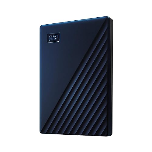 Western Digital My Passport For Mac External Hard Drive 5000 GB Blue
