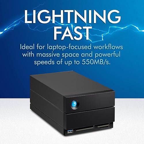 LaCie 2BIG DOCK Disk Array 28 TB Desktop BK