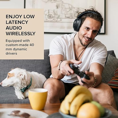 Creative Zen Hybrid 2 Wireless Over-Ear Headphones, Up to 67 Hours (ANC Off), Hybrid Active Noise Cancellation, Ambient Mode (Cream)