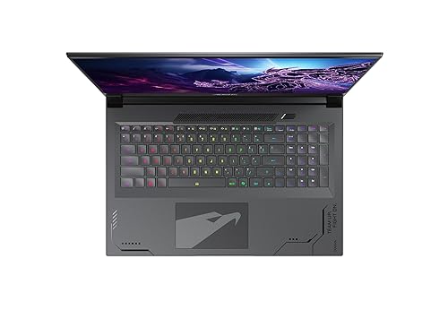 GIGABYTE AORUS 17X: 17.3 16:9 QHD 2560x1440 240Hz, NVIDIA GeForce RTX 4090 Laptop GPU 16GB GDDR6, Intel Core i9-14900HX, 32GB DDR5 RAM, 2TB SSD, Win11 Home AD (AORUS 17X AZG-65US665SH)