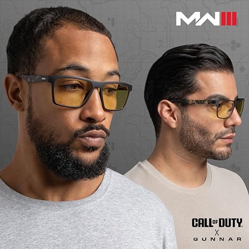 Gunnar Unisex's Call of Duty UAV Edition Gaming Glasses, Onyx, 57mm