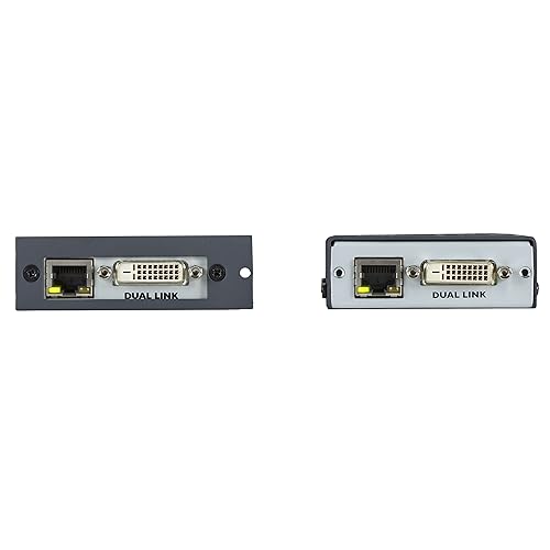 Black Box KVM Extender, Dual Link DVI-D, USB HID, CATX, Single-Access
