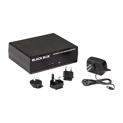 Black Box Cat6 REMOTELY Controlled Layer 1 A/B Switch Latching (SW1040A)