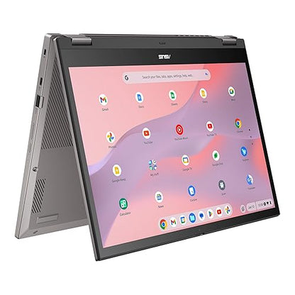 ASUS Chromebook CX34 Flip Laptop, 14" 60Hz Touch Display (1920x1200), Intel® Core™ i5-1235U Processor, 256 GB SSD, 8 GB RAM, ChromeOS, ZINC, CX3401FBA-DSI51T-CB