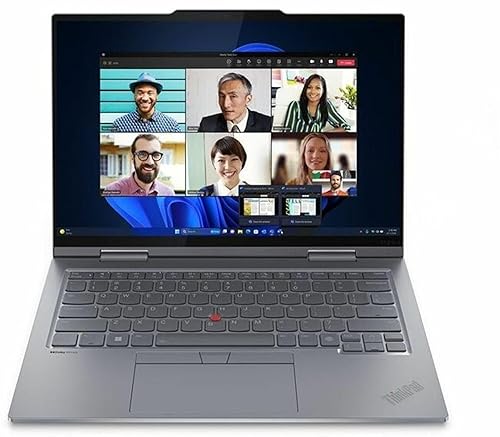 Lenovo ThinkPad X1 Gen 9 21KE005SUS 14" Touchscreen Convertible 2 in 1 Notebook - WUXGA - Intel Core Ultra 7 165U - vPro Technology - Intel Evo Platform - 32 GB - 1 TB SSD - English Keyboard - Gray