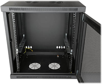Tripp Lite 4-Post Rack-Mount Shelf Kit Universal for Wallmount Racks 1U (4POSTRAILKITWM), Silver