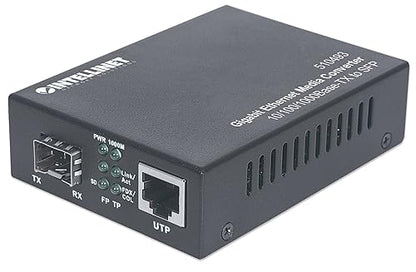 Intellinet Network Solutions Gigabit Ethernet to Sfp Media Converter