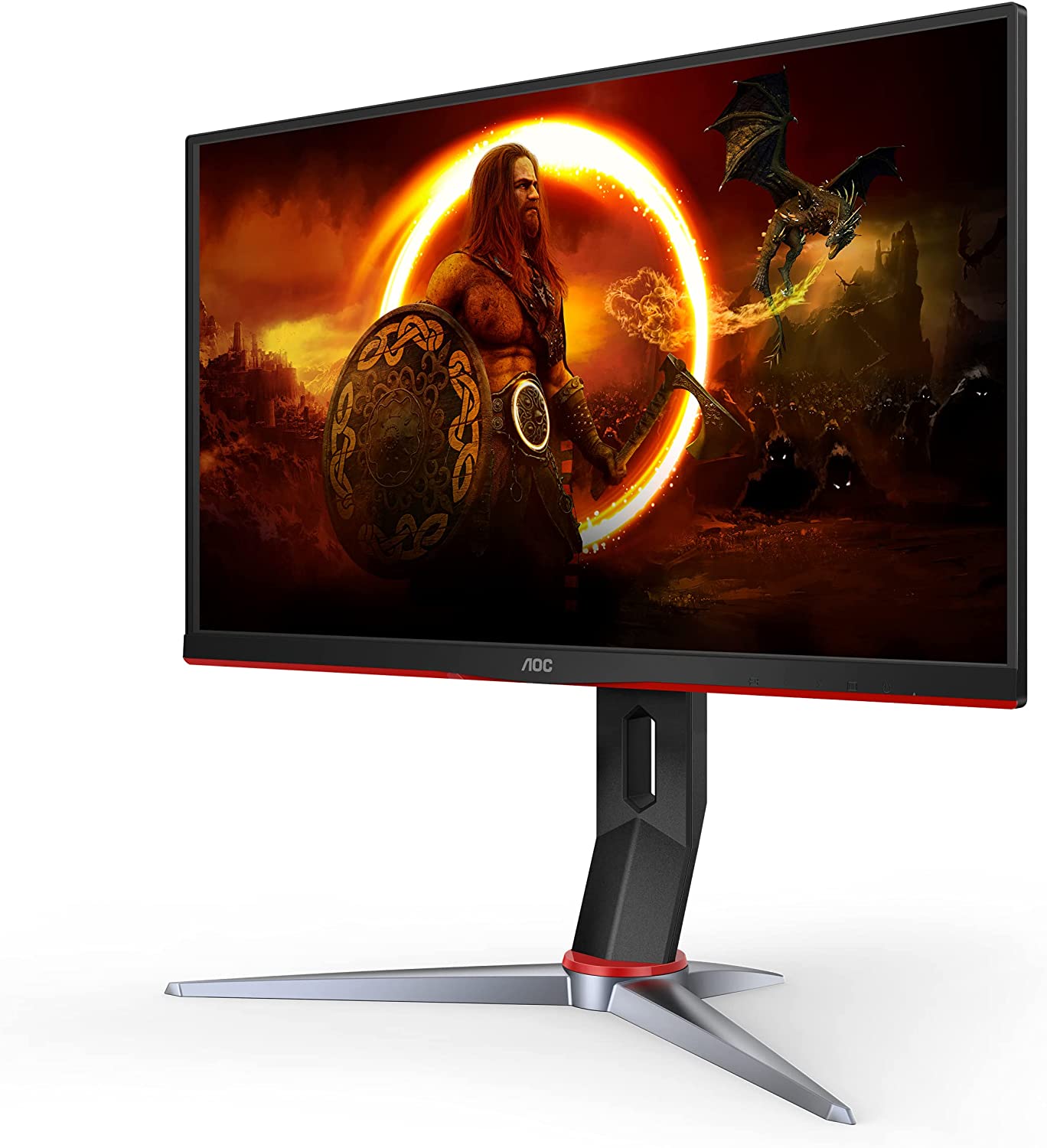 AOC Gaming 27G2SP 27” Frameless Gaming Monitor, FHD 1920x1080, 165Hz 1ms, Adaptive-Sync, Low Input Lag, VESA Mount