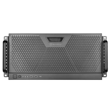 SilverStone Technology RM51 5U Rackmount Server Chassis with Dual 180mm Fans and Enhanced Liquid Cooling Capability, SST-RM51