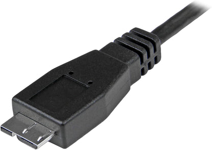StarTech.com USB C to Micro USB Cable 0.5m - USB 3.1 Type C to Micro USB Type B Cable - Micro USB 3.1 to USB-C - Thunderbolt 3 Compatible (USB31CUB50CM) 1.5 ft / 45cm USB 3.1 - C to Micro B
