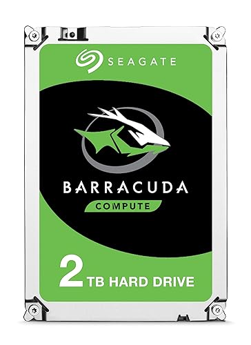 Seagate BarraCuda 2TB 7200RPM SATA III 6Gb/s 256MB Cache 3.5 Desktop Hard Drive - ST2000DM008