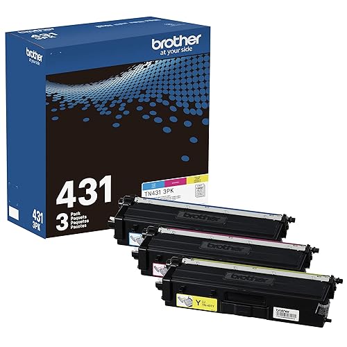 Brother TN4313PK Toner, 1, 800 Page-Yield, Cyan/Magenta/Yellow
