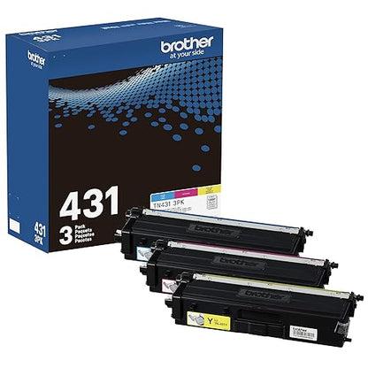 Brother TN4313PK Toner, 1, 800 Page-Yield, Cyan/Magenta/Yellow
