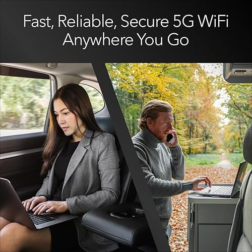 NETGEAR Nighthawk M6 Pro 5G mm Wave WiFi 6E Mobile Hotspot Router (MR6550) – Portable Business Companion for Fast, Secure Connections Up to 8Gbps – Unlocked, International Roaming in 125+ Countries