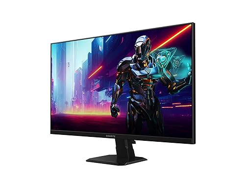 GIGABYTE GS27Q 27 165Hz 1440P Gaming Monitor, 2560 x 1440 SS IPS Display, 1ms (MPRT) Response Time, HDR Ready, FreeSync Premium, 1x Display Port 1.4, 2X HDMI 2.0