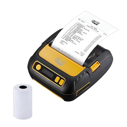 ADESSO 3" 80mm Portable Bluetooth Thermal Printer - High-Speed 90mm/s, Compatible with Android, iOS, Windows - Anti-Drop, Shockproof, Water-Resistant NuPrint 320B
